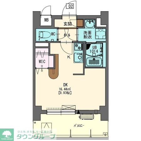 エステシア名駅の物件間取画像